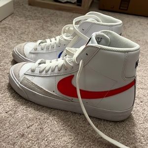 Nike Blazers Red/Blue